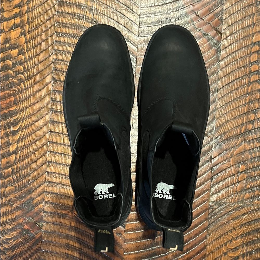 Sorel Black Chelsea Boots - Picture 6 of 7